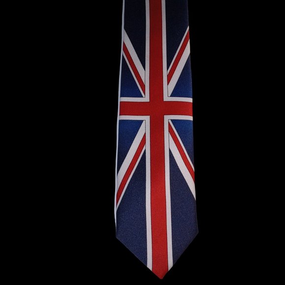 union jack mens tie
